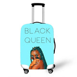 Afro Lady Girl Cover Travel Luggage
