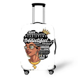 Afro Lady Girl Cover Travel Luggage