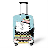 Kawaii Cat Cover Travel Luggage