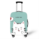 Kawaii Cat Cover Travel Luggage