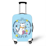Kawaii Cat Cover Travel Luggage