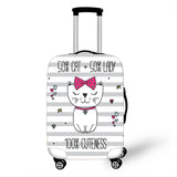 Kawaii Cat Cover Travel Luggage