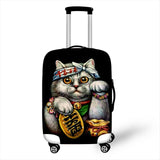 Kawaii Cat Cover Travel Luggage