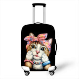 Kawaii Cat Cover Travel Luggage