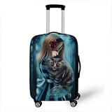 Animals Cover Travel Luggage