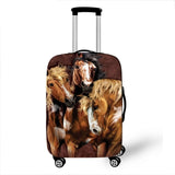Animals Cover Travel Luggage