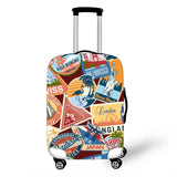 Elastic 2 Cover Travel Luggage