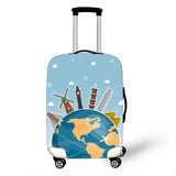 Elastic 2 Cover Travel Luggage