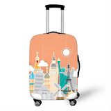 Elastic 2 Cover Travel Luggage