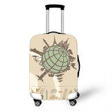 Elastic 2 Cover Travel Luggage