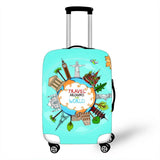 Elastic 2 Cover Travel Luggage
