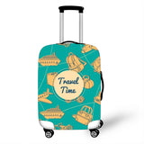 Elastic 2 Cover Travel Luggage