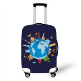 Elastic 2 Cover Travel Luggage
