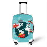 Elastic 2 Cover Travel Luggage