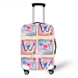 3D Butterfly Cover Travel Luggage