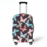 3D Butterfly Cover Travel Luggage