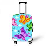 3D Butterfly Cover Travel Luggage