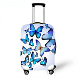 3D Butterfly Cover Travel Luggage