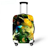 3D Butterfly Cover Travel Luggage