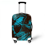 3D Butterfly Cover Travel Luggage