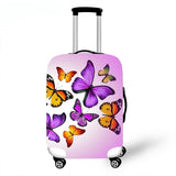 3D Butterfly Cover Travel Luggage