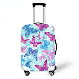 3D Butterfly Cover Travel Luggage
