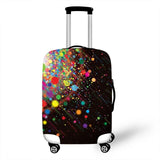 3D Abstraction Cover Travel Luggage