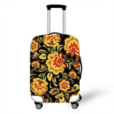3D Abstraction Cover Travel Luggage