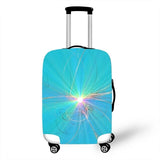3D Abstraction Cover Travel Luggage