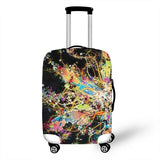 3D Abstraction Cover Travel Luggage