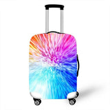 3D Abstraction Cover Travel Luggage