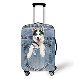 Jeans Pocket Cover Travel Luggage
