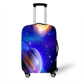 3D Starry Pattern Cover Travel Luggage