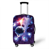 3D Starry Sky Cover Travel Luggage