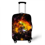 3D Starry Sky Cover Travel Luggage