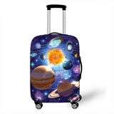 3D Starry Sky Cover Travel Luggage