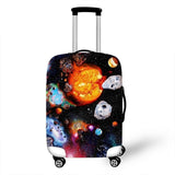 3D Starry Sky Cover Travel Luggage