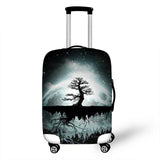 3D Starry Sky Cover Travel Luggage