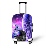 3D Starry Sky Cover Travel Luggage