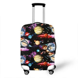 3D Starry Sky Cover Travel Luggage