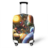 3D Starry Sky Cover Travel Luggage