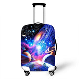 3D Starry Sky Cover Travel Luggage