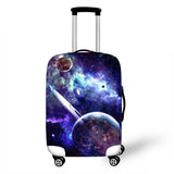 3D Starry Sky Cover Travel Luggage