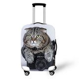Cats Cover Travel Luggage