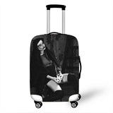 Nun Girl Cover Travel Luggage