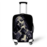 Nun Girl Cover Travel Luggage