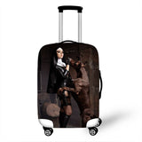 Nun Girl Cover Travel Luggage
