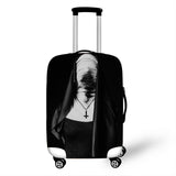 Nun Girl Cover Travel Luggage