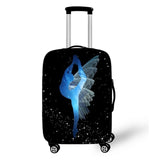3D Ballet Girl Cover Travel Luggage