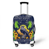 Cartoon Owl Cover Travel Luggage